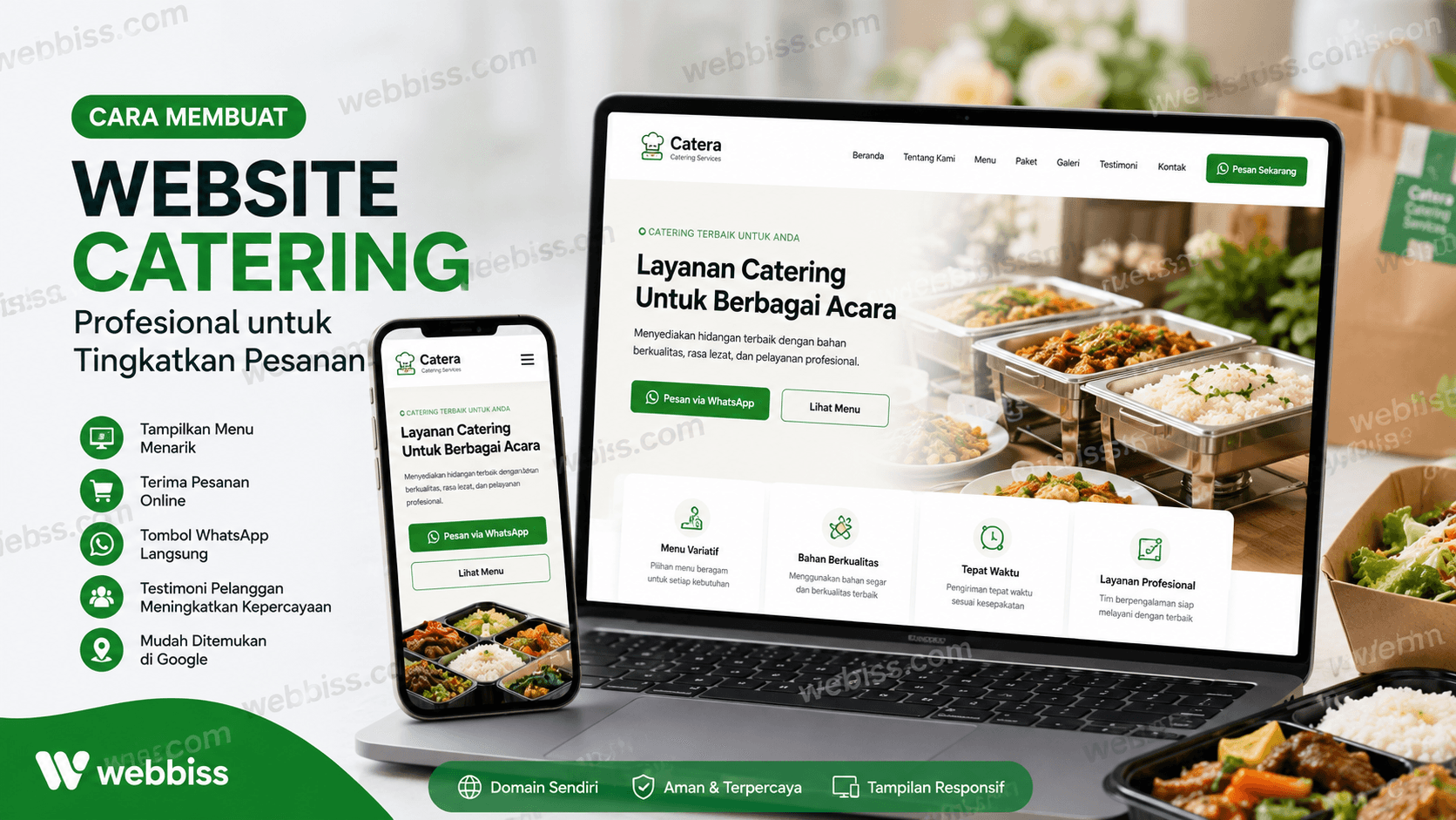 Cara Membuat Website Catering Profesional untuk Meningkatkan Pesanan
