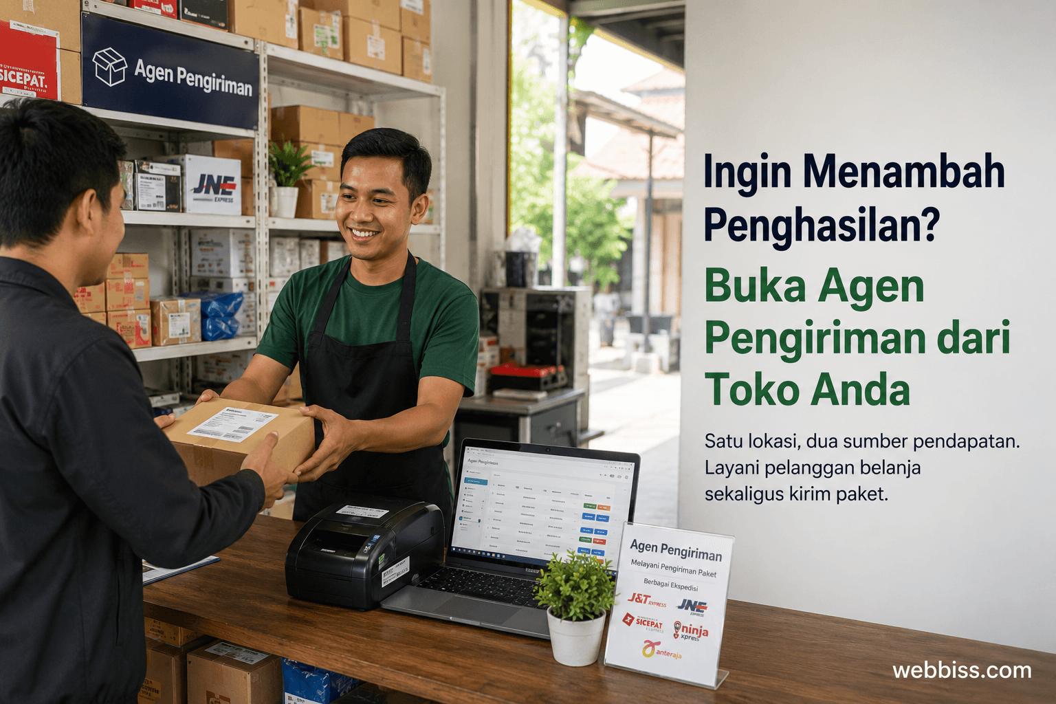 Ingin Menambah Penghasilan? Buka Agen Pengiriman dari Toko Anda